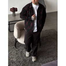 Oversize сорочка в клітинку