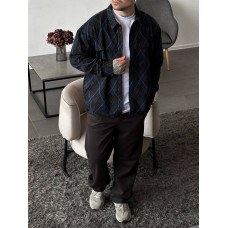 Oversize сорочка в клітинку