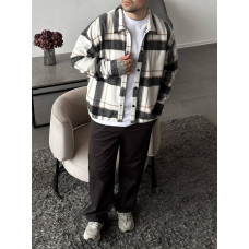 Oversize сорочка в клітинку