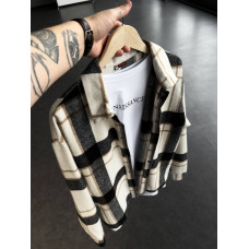 Oversize сорочка в клітинку