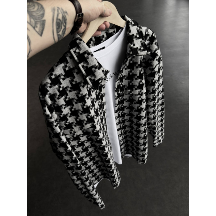 Картата oversize сорочка