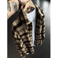 Oversize сорочка в клітинку