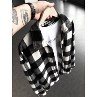 Oversize сорочка в клітинку