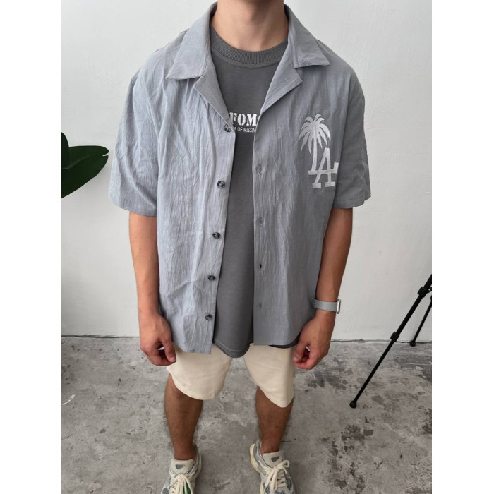 Лляна oversize сорочка