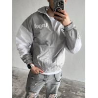 Oversize бомбер з вишивкою