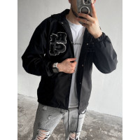 Oversize бомбер з вишивкою