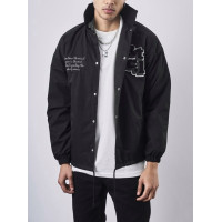 Oversize бомбер з вишивкою
