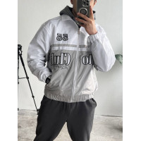 Oversize бомбер з вишивкою