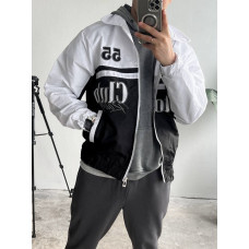 Oversize бомбер з вишивкою