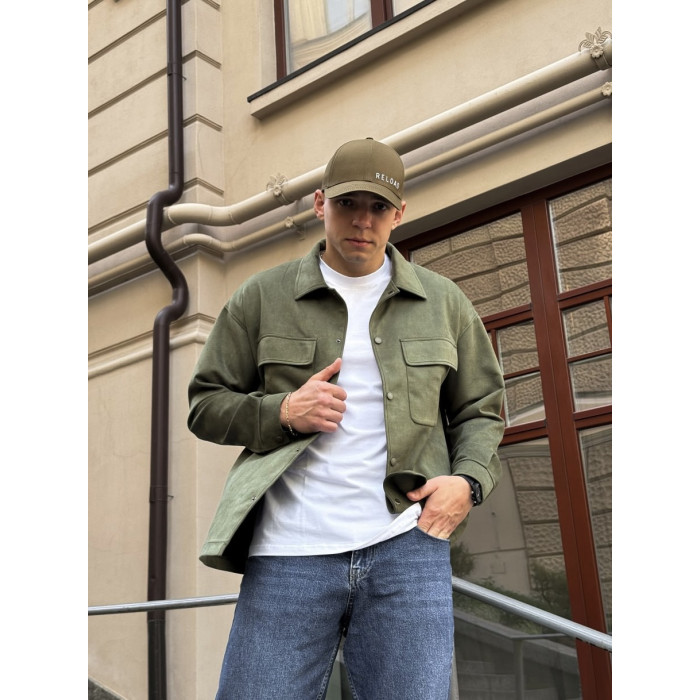 Замшева цупка сорочка