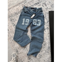 Джинси Baggy з акцентною нашивкою