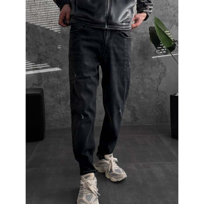 Джинси МОМ з подертостями