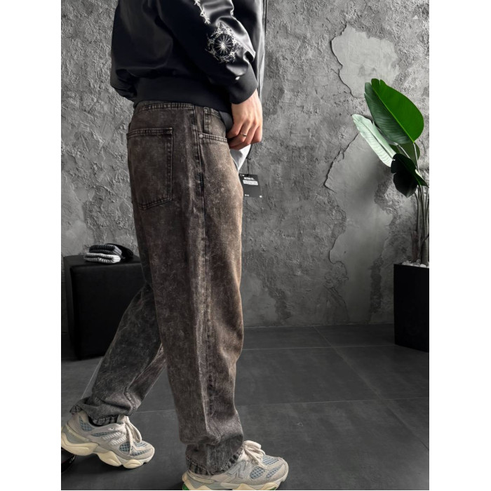 Джинси Baggy з вивареним ефектом