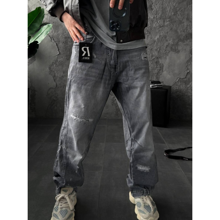Джинси Baggy з рваностями