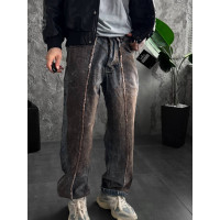 Джинси Baggy з вивареним ефектом