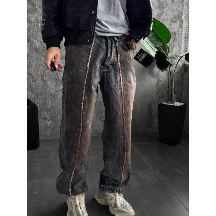 Джинси Baggy з вивареним ефектом