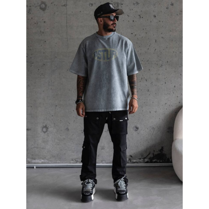 Oversize футболка з принтом