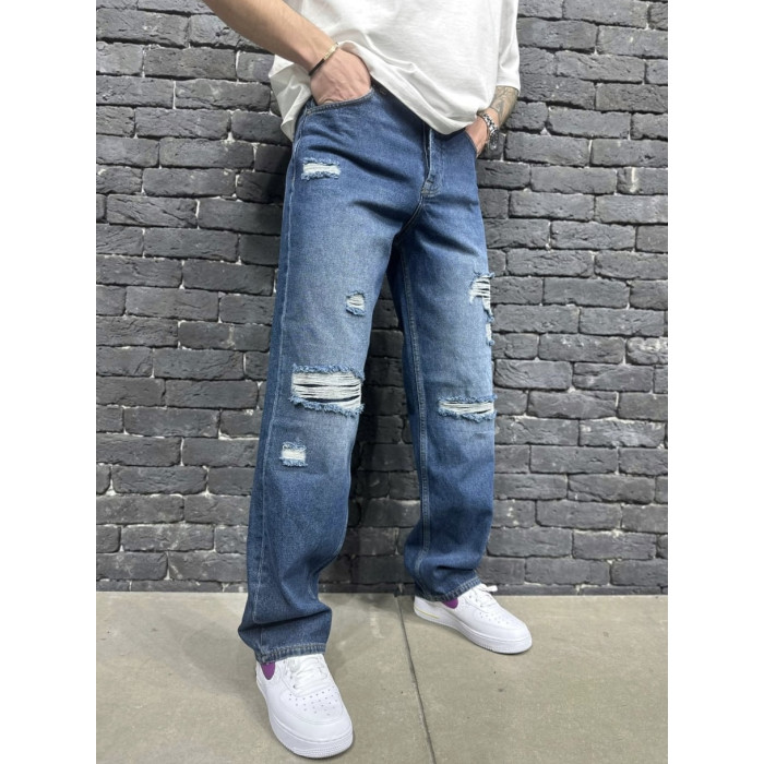 Джинси Baggy з рваностями