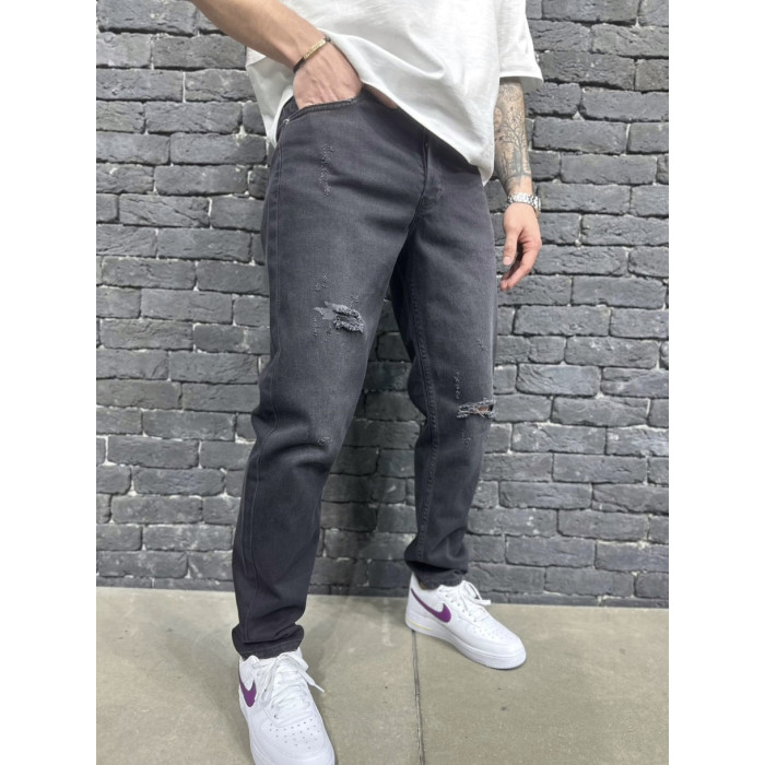 Джинси Regular Fit з подертостями