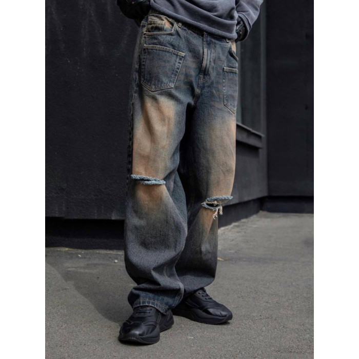Джинси Baggy з подертостями