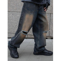 Джинси Baggy з подертостями