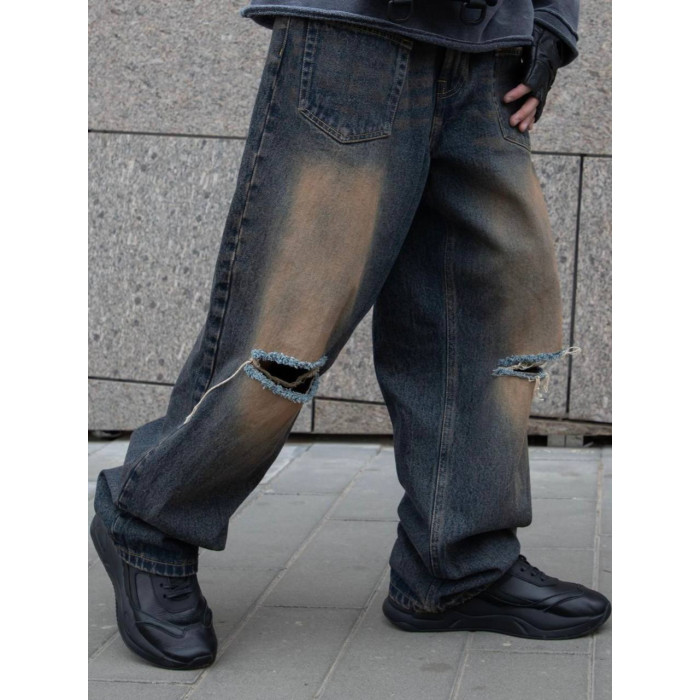 Джинси Baggy з подертостями