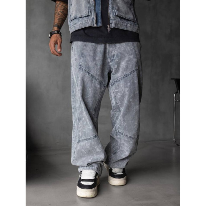 Джинси Baggy з акцентними швами