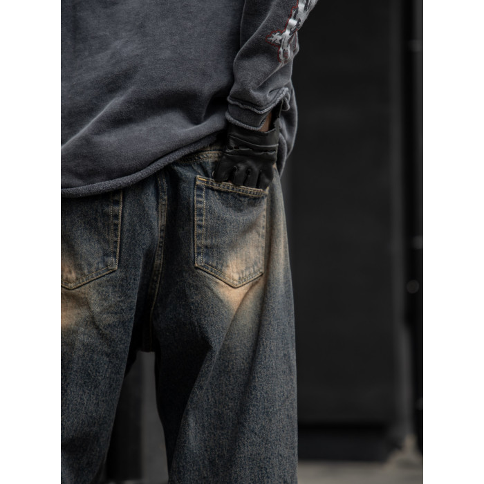 Джинси Baggy з подертостями