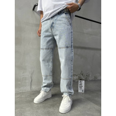 Джинси Baggy з принтом
