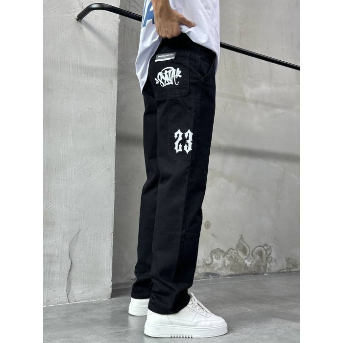 Джинси Baggy з принтом