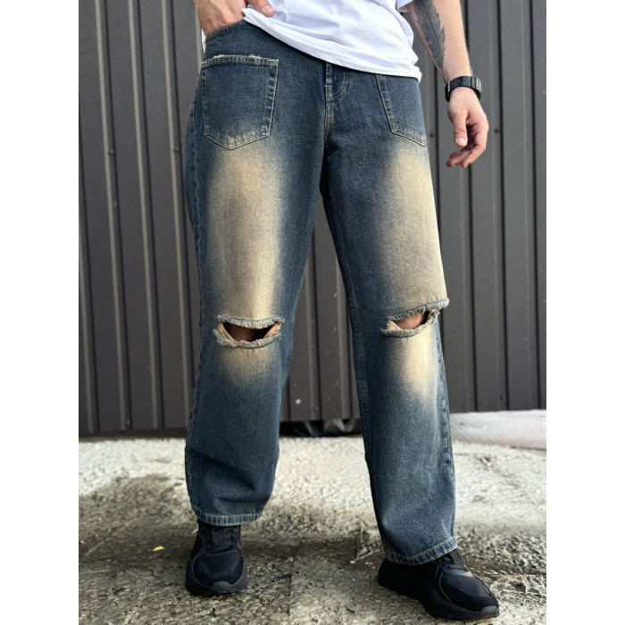 Джинси Baggy з подертостями
