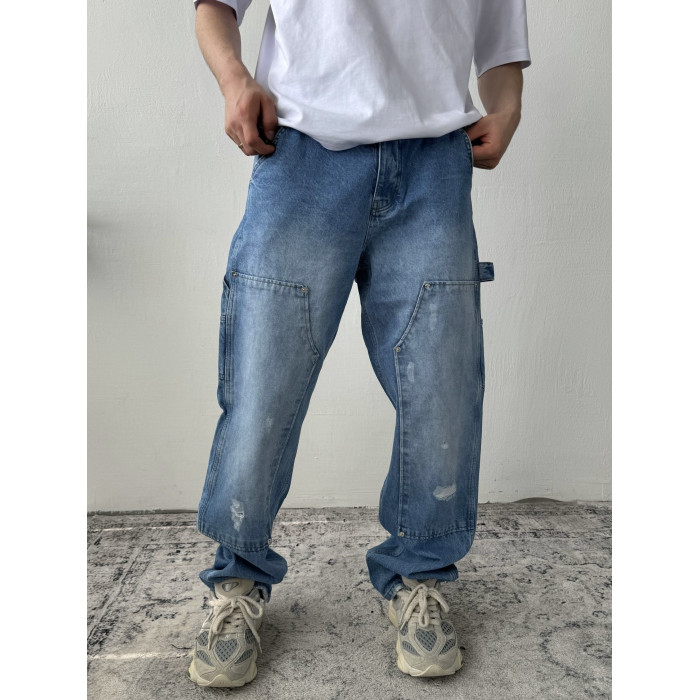 Джинси Baggy з подертостями