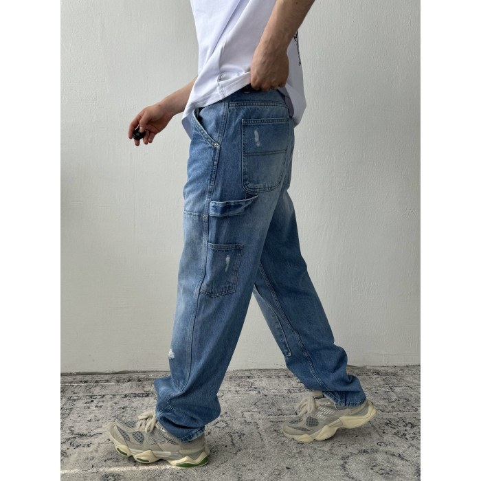 Джинси Baggy з подертостями