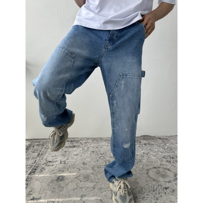 Джинси Baggy з подертостями