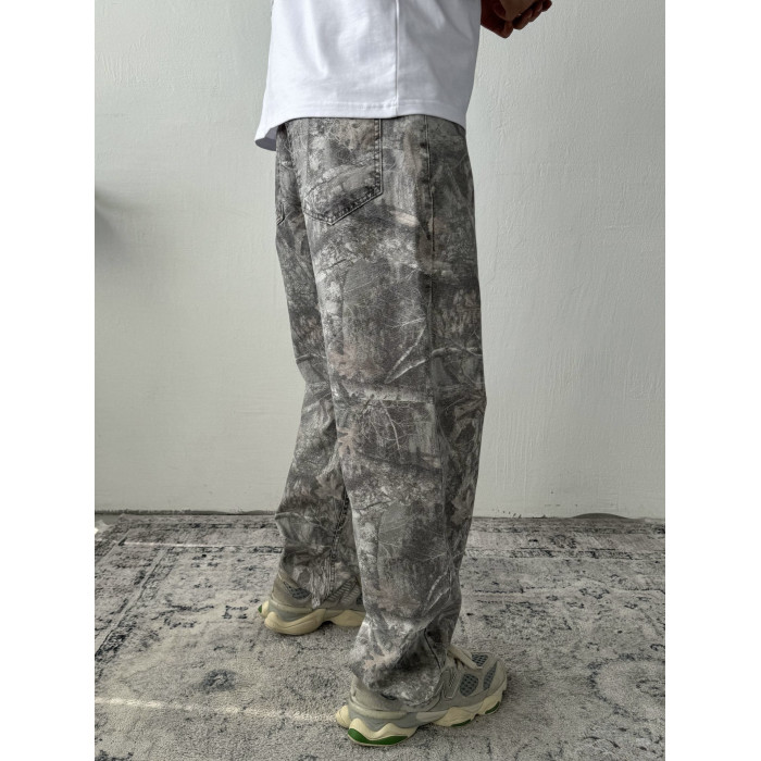 Джинси Baggy з принтом