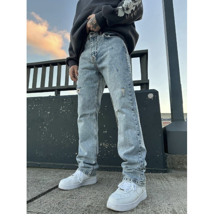 Джинси Baggy з подертостями