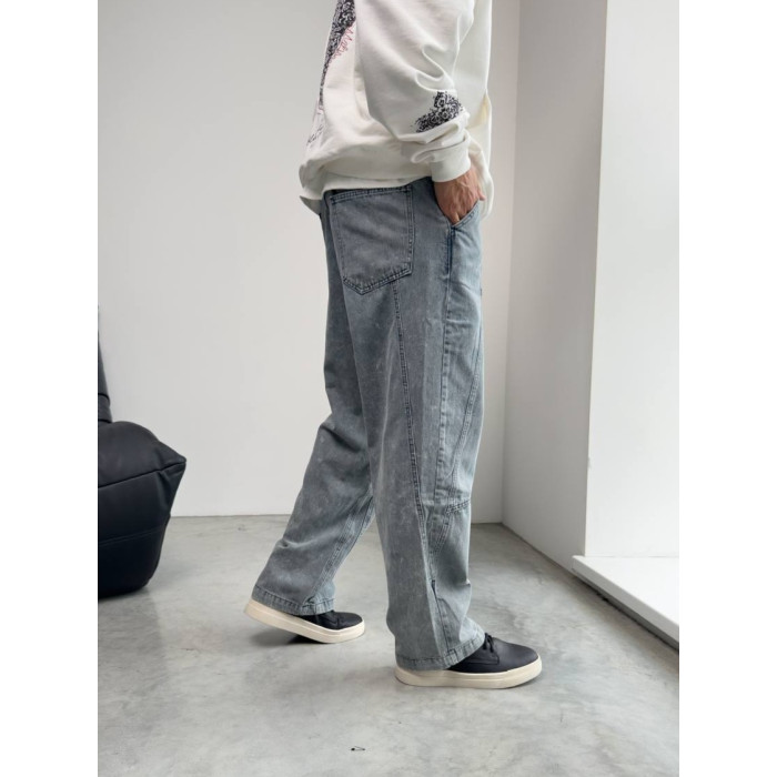 Джинси Baggy з акцентними швами
