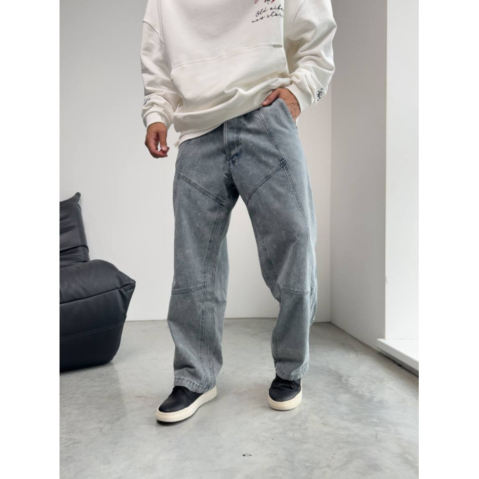 Джинси Baggy з акцентними швами
