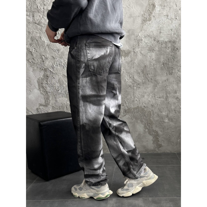 Джинси Baggy з принтом
