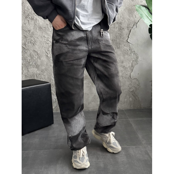 Джинси Baggy з принтом