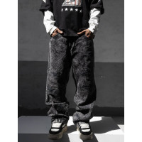 Джинси Baggy з вивареним ефектом