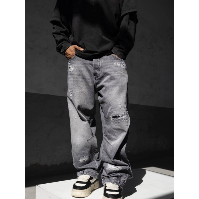 Джинси Baggy з рваностями