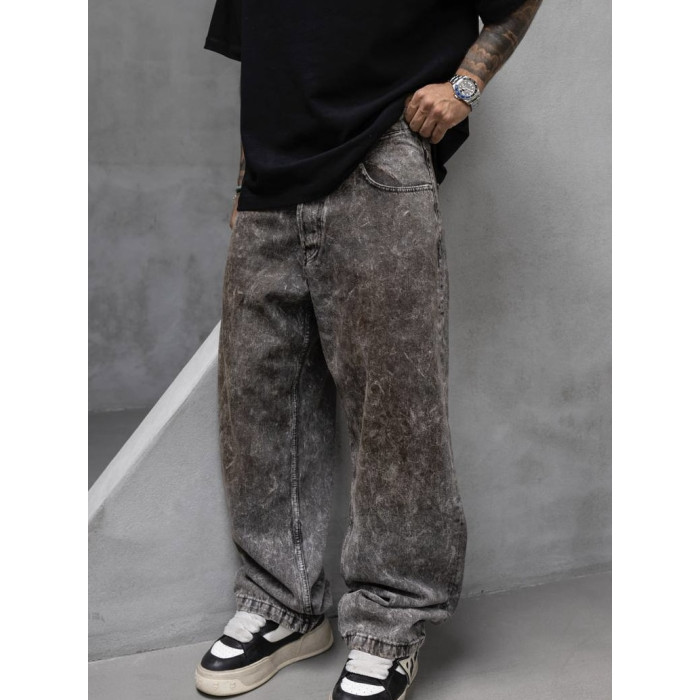 Джинси Baggy з вивареним ефектом
