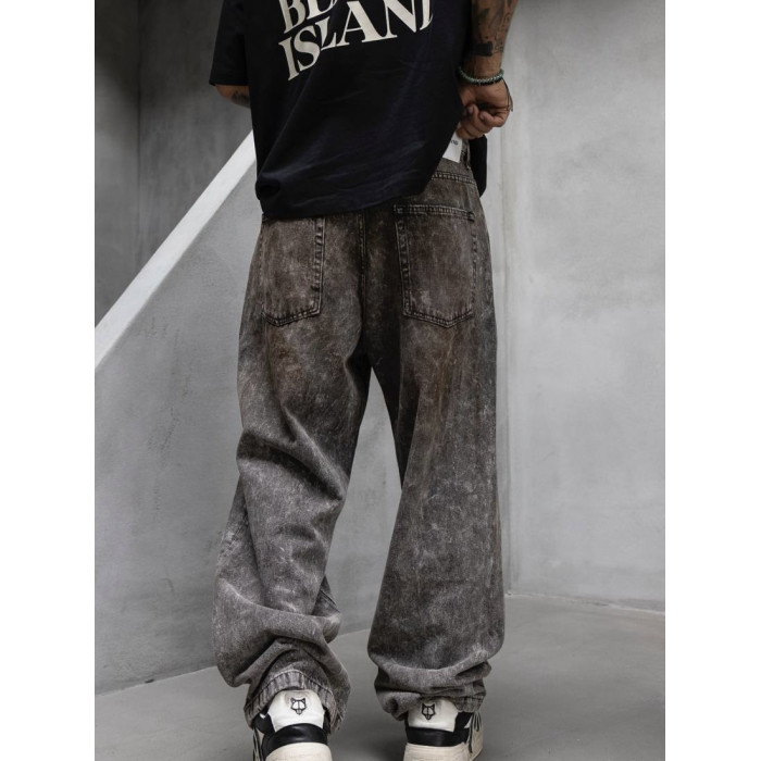 Джинси Baggy з вивареним ефектом