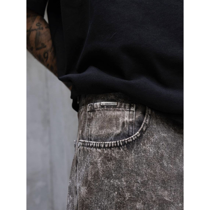 Джинси Baggy з вивареним ефектом