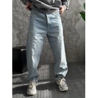 Джинси Baggy з принтом