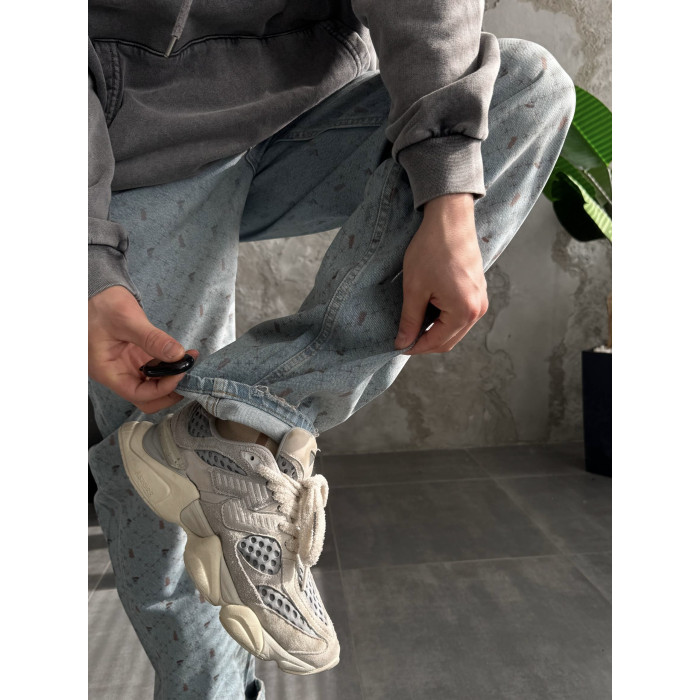 Джинси Baggy з принтом