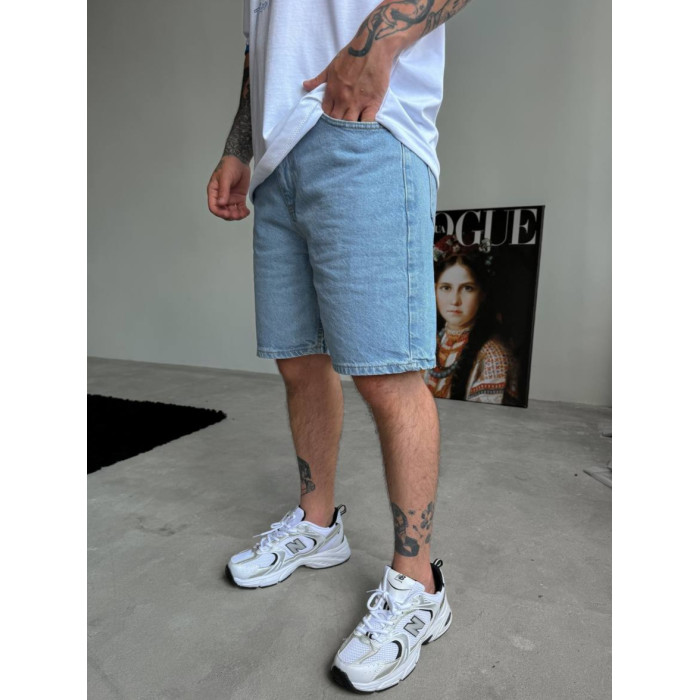Джинсові шорти oversize