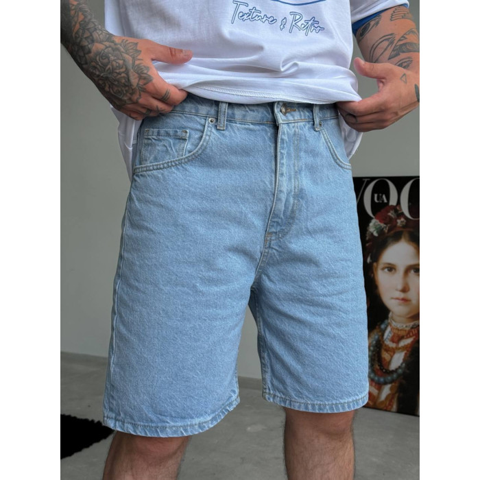 Джинсові шорти oversize
