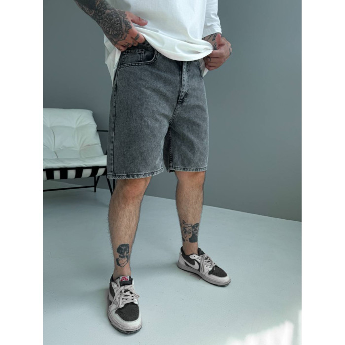 Джинсові шорти oversize